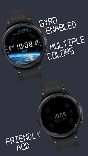 Cosmonaut+ Watchface Screenshot 1