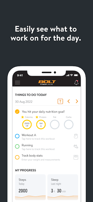BOLT FIT ONLINE Screenshot 3