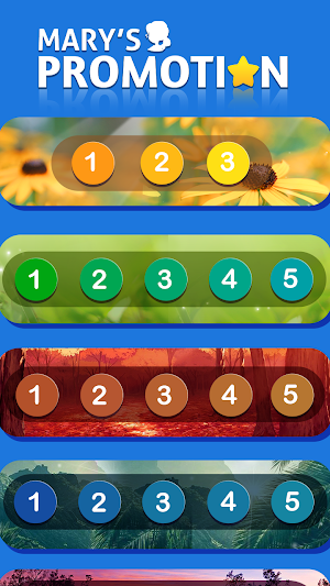 Mary’s Promotion- Wonderful Word Game Screenshot 1