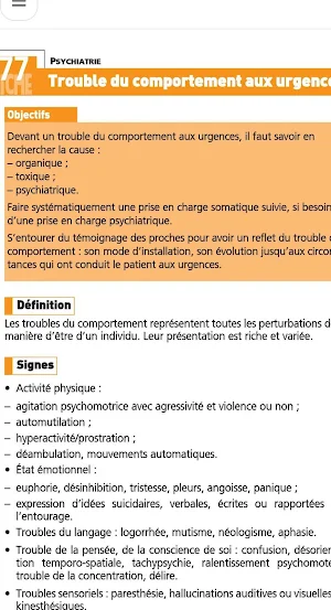 Urgences Psychiatriques Screenshot 2
