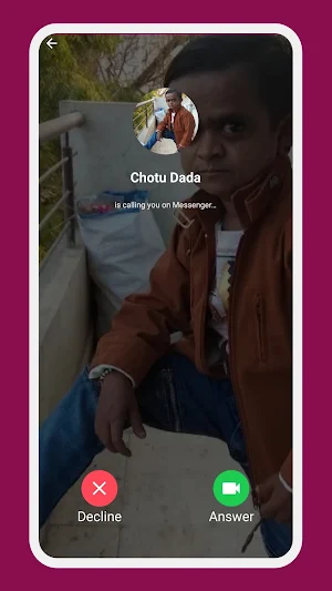 Chotu Dada Call Simulator Screenshot 2