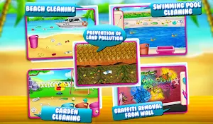 House Cleanup & Decoration : Country Cleaning Game Screenshot 1