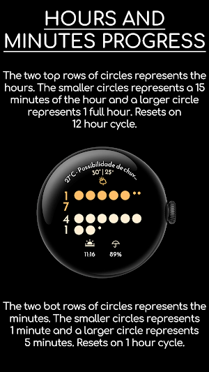 AD ChronoCircles - Watch Face Screenshot 1