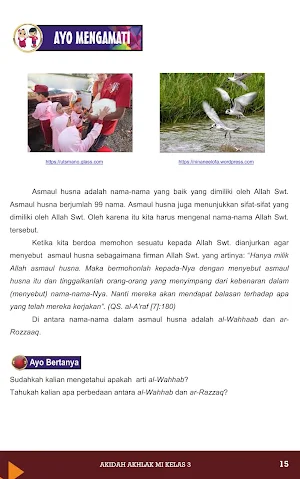 Akidah Akhlak MI Kelas 3 2020 Screenshot 3