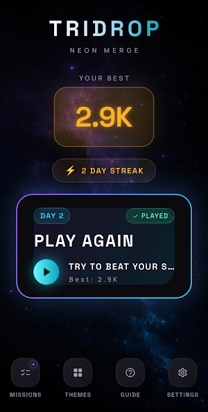 tridrop Screenshot 0