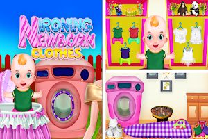 Baby Clothes Wash & Ironing Screenshot 2