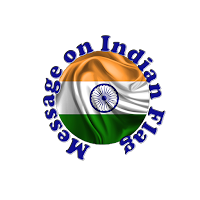 Message on Indian Flag