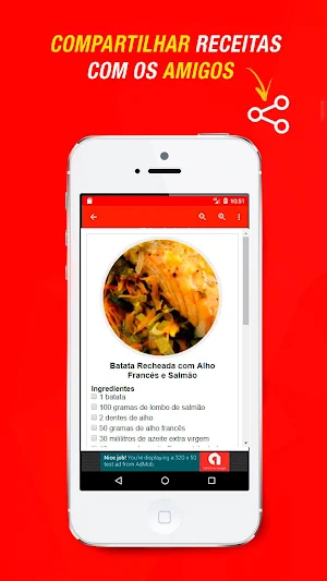 Receitas de Batata Recheada Screenshot 0