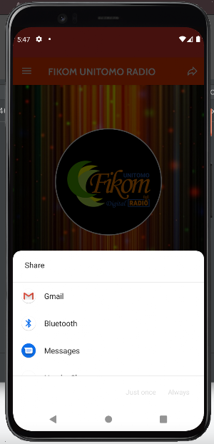 FIKOM UNITOMO RADIO screenshot 3