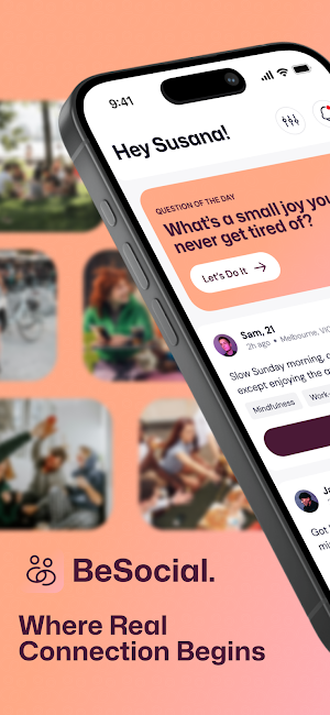BeSocial. Screenshot 0