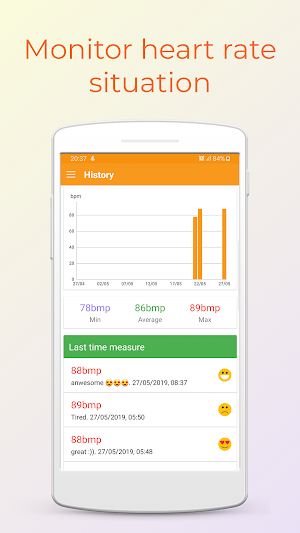 Heart Rate Monitor Screenshot 2