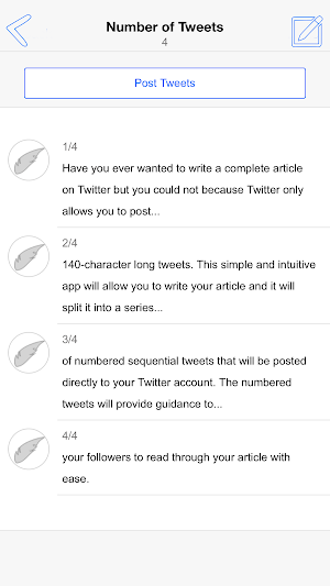 Tweet an Article Screenshot 3
