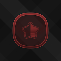 Matte Glass Red Icon Pack