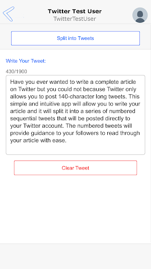 Tweet an Article Screenshot 2