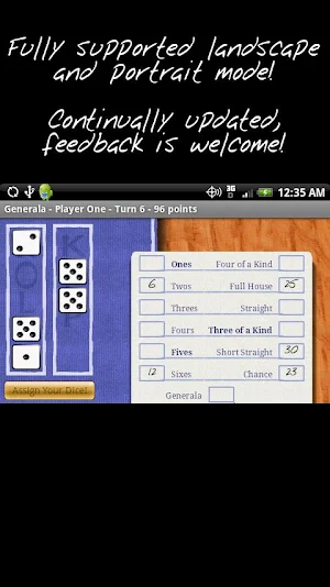 Generala Screenshot 1