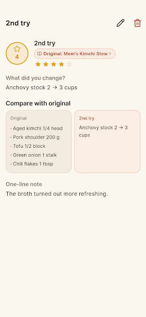 Reciplab - Recipe Keeper & Lab Screenshot 3