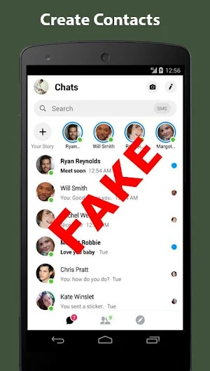Fake Chat Conversation - prank Screenshot 0