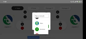 Marcador de Fútbol Chapas Screenshot 1