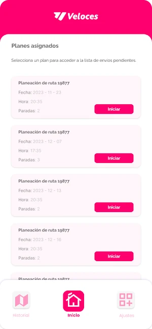 Driver app Screenshot 2