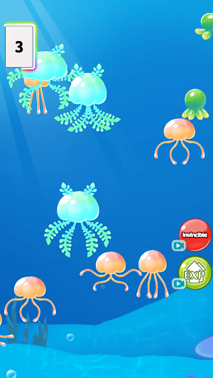 Jellyfish Evolution - Devour Screenshot 2