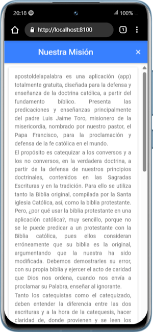 Apóstol de la palabra Screenshot 1