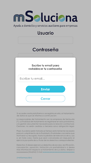 mSoluciona Empleadas Screenshot 1