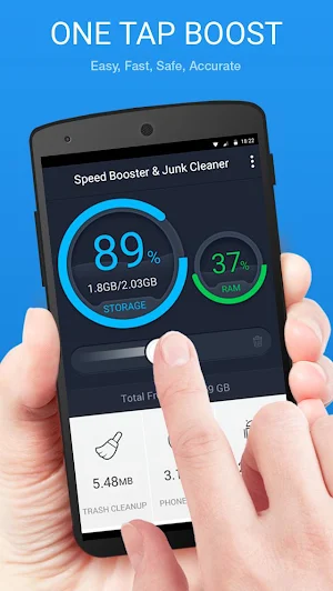 Phone Speed Booster - Junk Removal and Optimizer Screenshot 2