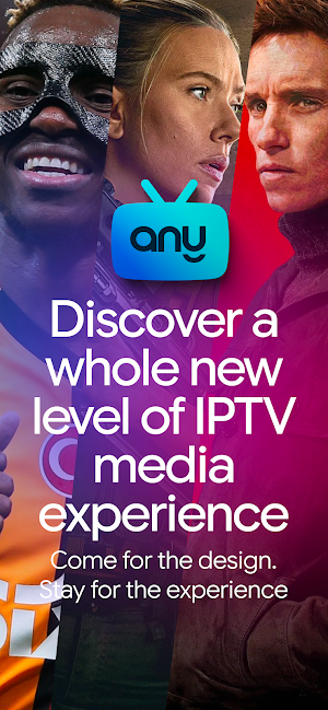 AnyTV - IPTV Smart Player Screenshot 0
