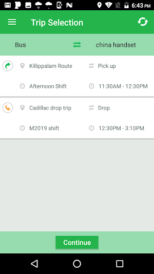 Attendant TransportCompany Screenshot 3