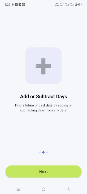 Date Calculator Screenshot 2