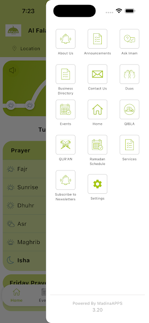 Al Falah Islamic Center Screenshot 3