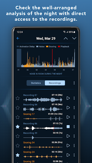 Prime Sleep Recorder Screenshot 1