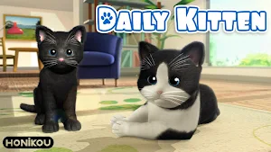 Daily Kitten : virtual cat pet Screenshot 0