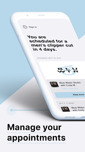 Blue Water Barber + Supply Screenshot 0