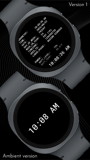 CELEST5589 Animated Watch Screenshot 0