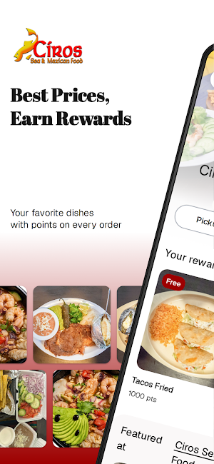 Ciros Sea & Mexican Food Screenshot 0