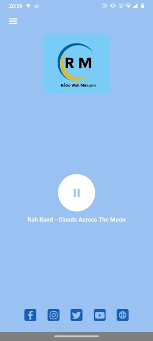 Rádio Web Miragem Screenshot 0