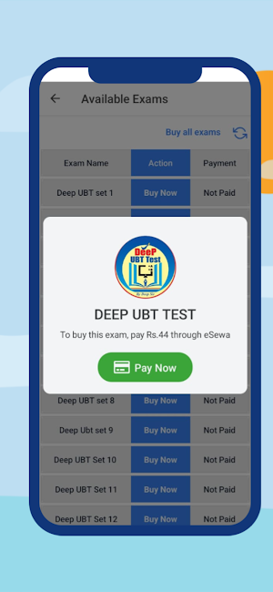Deep ubt test Screenshot 3