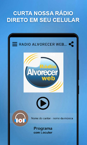 Rádio Alvorecer Web Screenshot 0