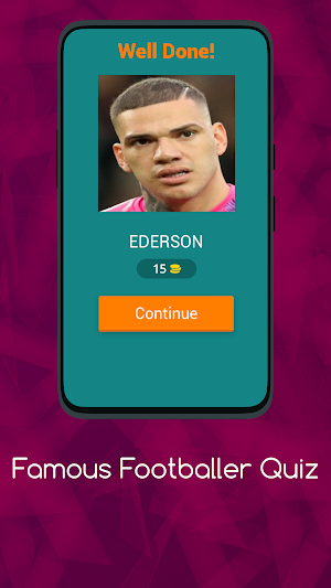 Famous Footballer Quiz Screenshot 1