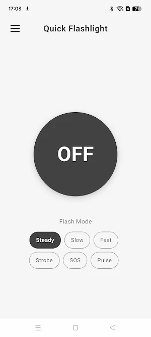 Qmi Flashlight Screenshot 1