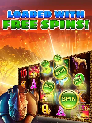 Slots African Rhino Casino Screenshot 0