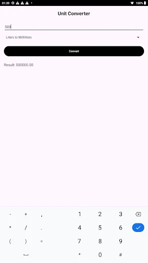 Unit Converter Screenshot 0