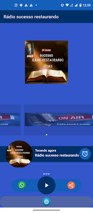 Rádio Sucesso Restaurando Vida Screenshot 2