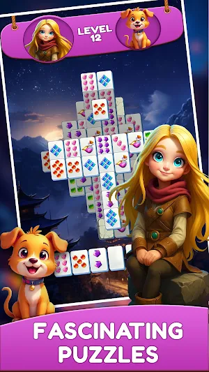 Mahjong Connect - Daily Puzzle Screenshot 1