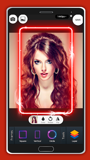 Neon Photo Editor Screenshot 2