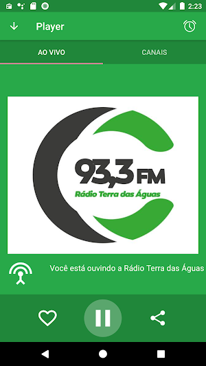Rádio Terra das Águas 93,3 FM Screenshot 1