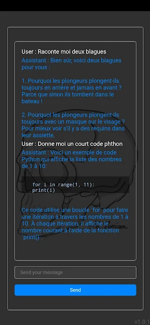 MyChatGPT Screenshot 1