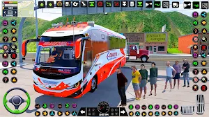 Euro Bus Games 3D Bus Driving Screenshot 1