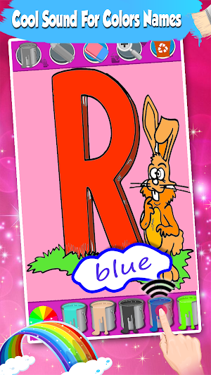 ABC Learn Colors Kids Coloring Games Screenshot 3